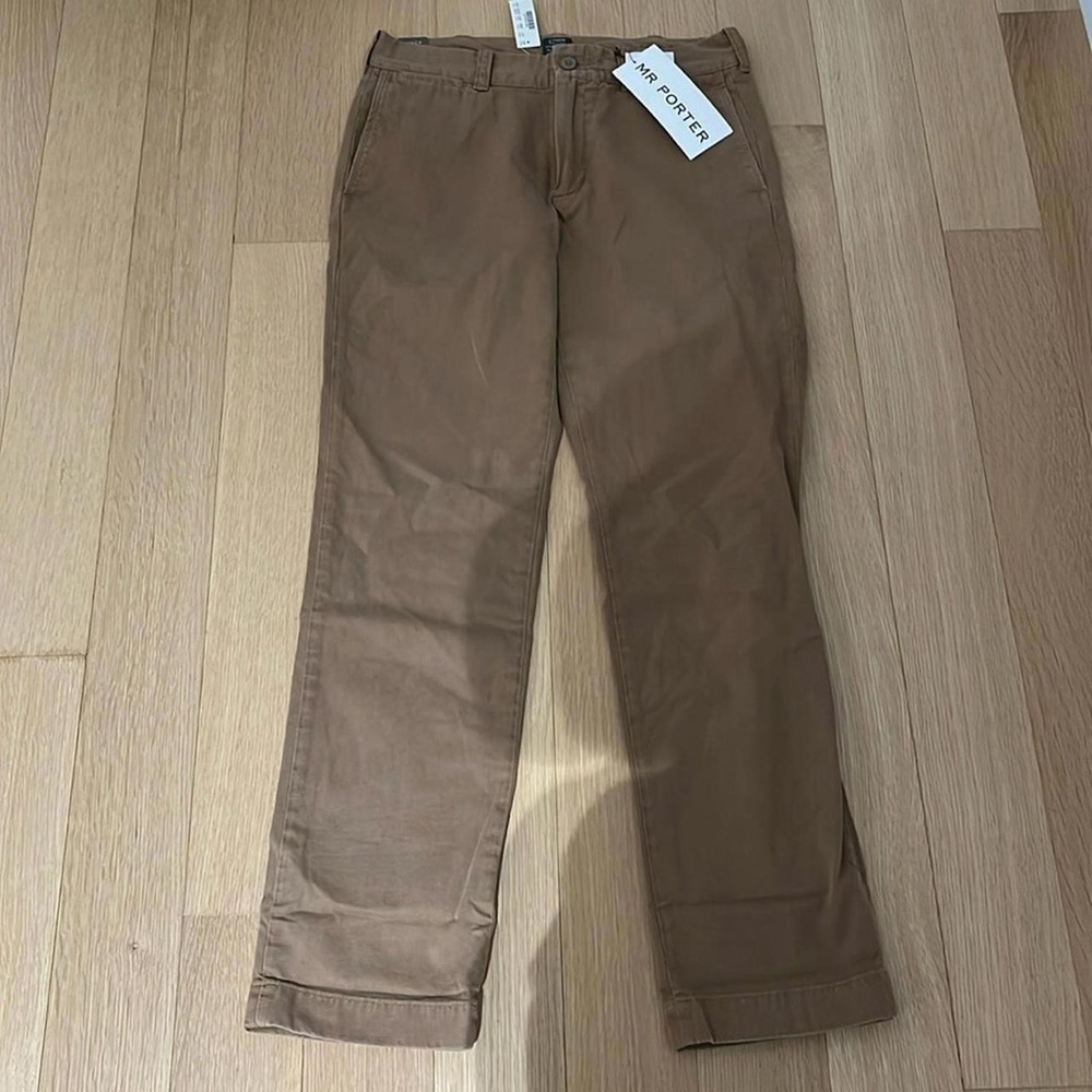 NWT Men's J. Crew Tan Stanton Pant Size 30/32